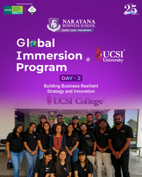 Narayana Business School Concludes Its First Ever Global Immersion Program at UCSI University, Malaysia 3