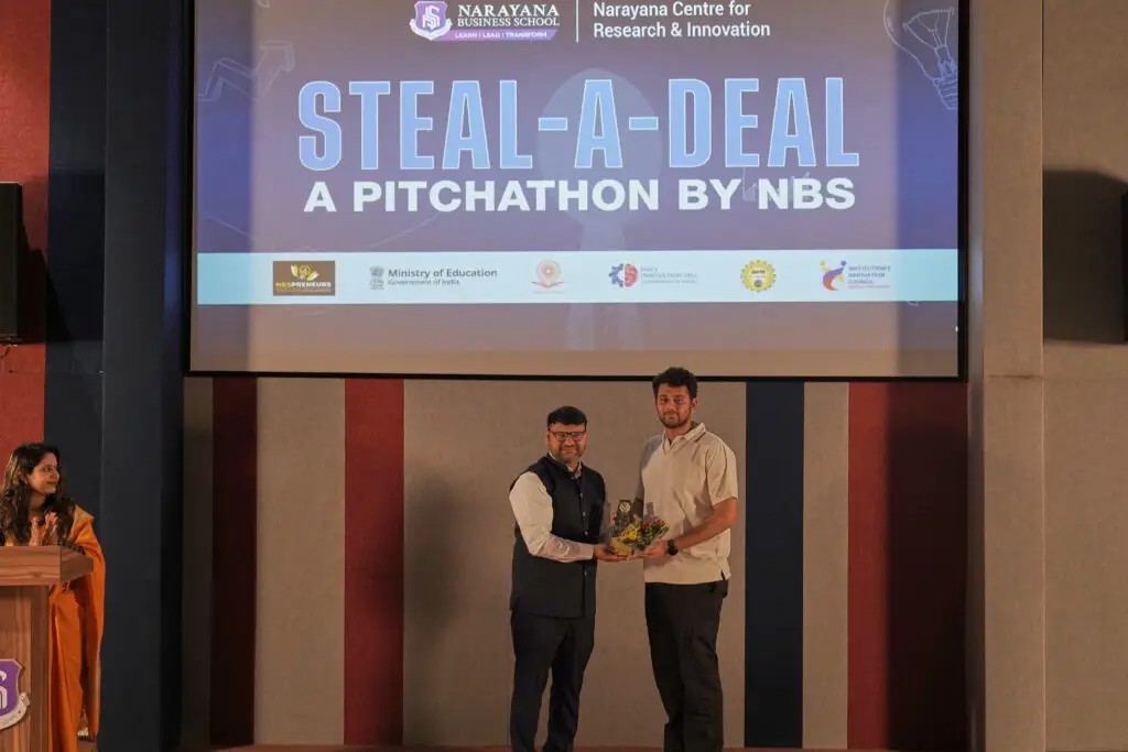 Narayana Business School and NCRI Incubation Centre Conclude Steal A Deal, A National Level Pitchathon | Discover The Best Startup Ideas In India 1