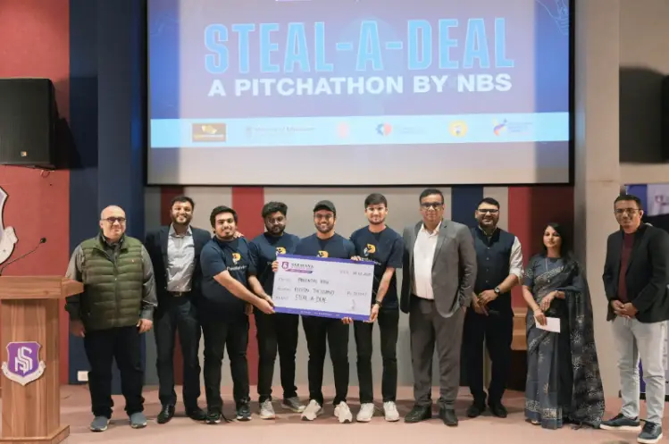 Narayana Business School and NCRI Incubation Centre Conclude Steal A Deal, A National Level Pitchathon | Discover The Best Startup Ideas In India 3 Steal A Deal: Pitchathon runner up
