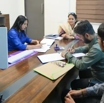 MoU signing between NBS Ahmedabad and SMIT Foundation